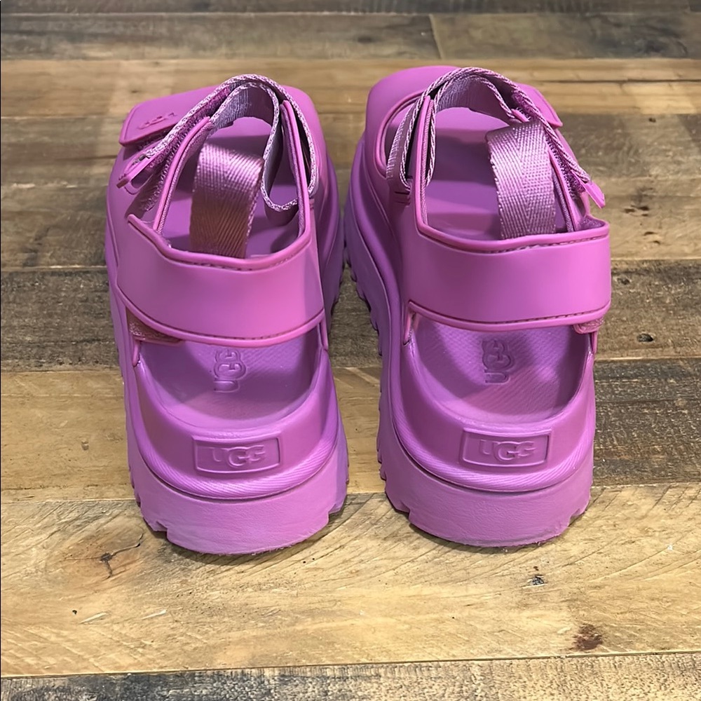UGG Purple Women's Sandals - Picture 3 of 5